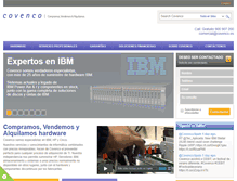 Tablet Screenshot of covenco.es